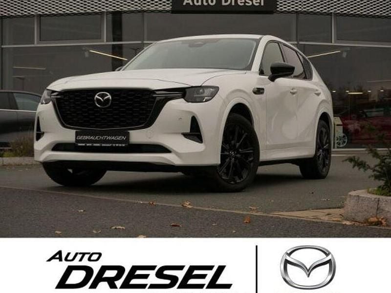 Rhodium white Gebraucht 2022 Mazda CX-60 Homura-Line SUV | 35.990 € (Guter Preis) - Bild 1/4