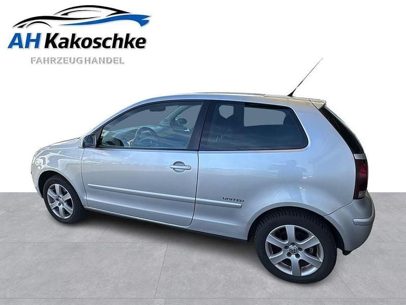 Gebraucht VW Polo United 80 PS (58 kW) 2008 Reflexsilber metallic Kleinwagen