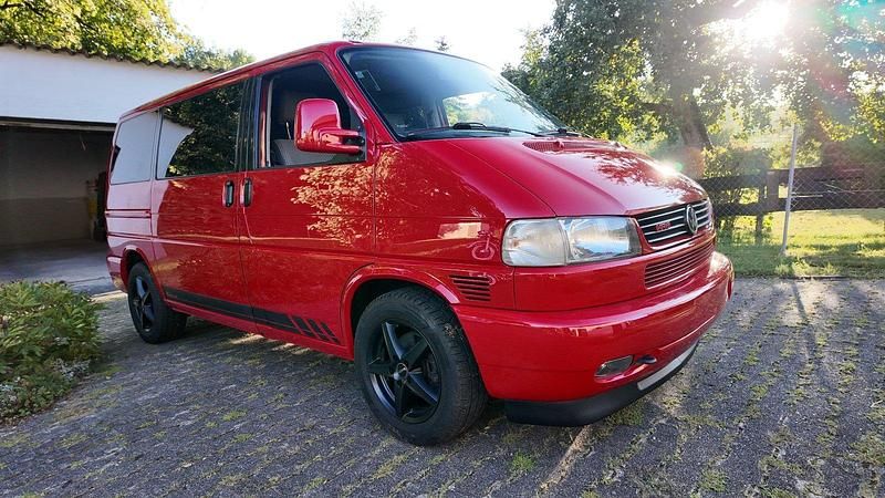 Rot Gebraucht 1997 VW T4 Van | 10.800 € - Bild 1/4