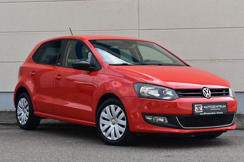 Gebraucht VW Polo Style 69 PS (50 kW) 2011 Rot Kleinwagen