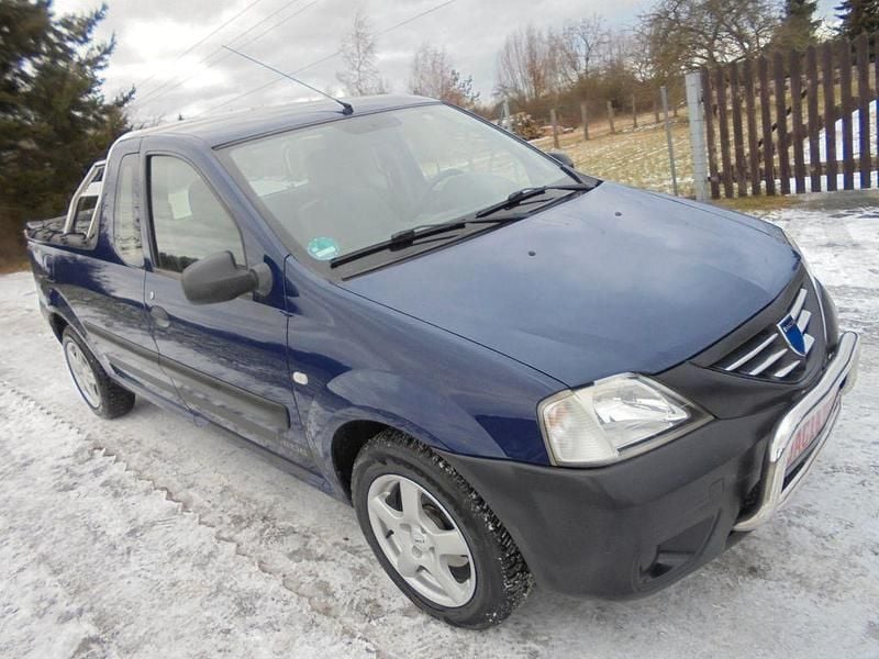 Blau Gebraucht 2009 Dacia Logan Pick-Up Abholung | 7.999 € - Bild 1/4
