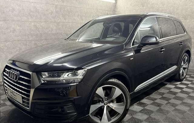 Schwarz Gebraucht 2017 Audi Q7 S-Line SUV | 33.980 € (Superpreis) - Bild 1/1
