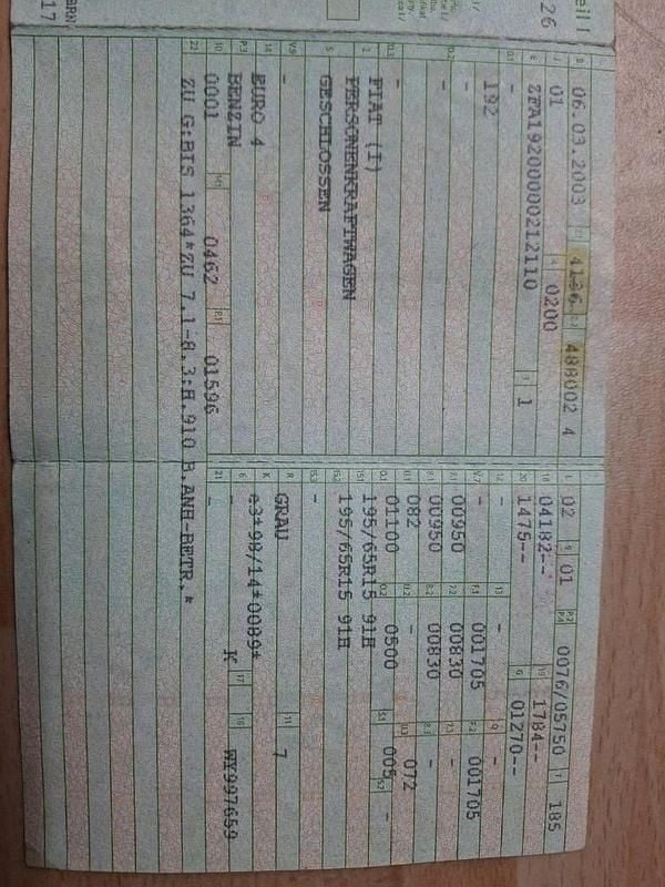 Gebraucht Fiat Stilo 103 PS (75 kW) 2003 Grau Kombi