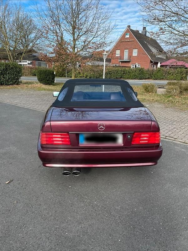 Gebraucht Mercedes SL320 231 PS (169 kW) 1994 Rot Cabrio