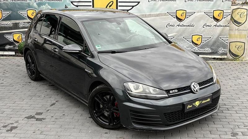 Grau Gebraucht 2014 VW Golf VII GTD Limousine | 9.490 € (Superpreis) - Bild 1/4
