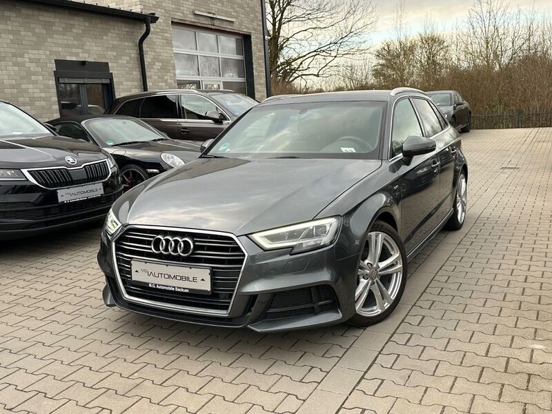 Daytonagrau perleffekt Gebraucht 2018 Audi A3 Sportback S-Line Limousine | 20.950 € (Etwas zu teuer) - Bild 1/4