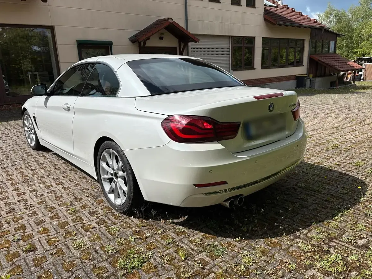 Gebraucht BMW 430 Cabriolet Luxury Line 258 PS (189 kW) 2015 Weiß Cabrio