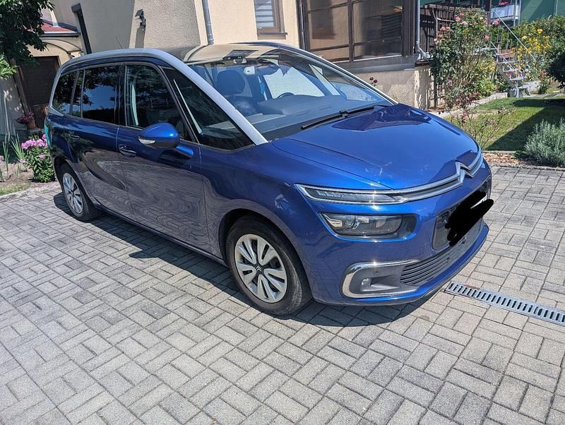 Blau Gebraucht 2017 Citroën C4 Picasso Shine Van / Kleinbus | 12.500 € (Fairer Preis) - Bild 1/4