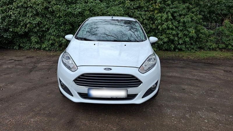 Gebraucht Ford Fiesta Titanium 101 PS (74 kW) 2016 Weiß Kleinwagen