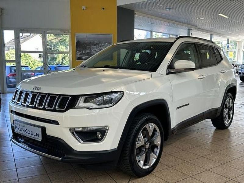 Weiß Gebraucht 2020 Jeep Compass Limited SUV | 14.999 € (Teuer) - Bild 1/4