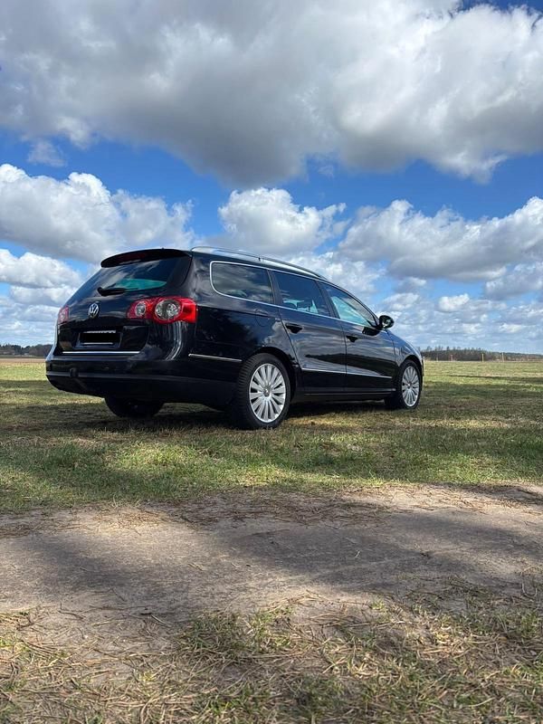Gebraucht VW Passat 140 PS (102 kW) 2007 Schwarz Kombi