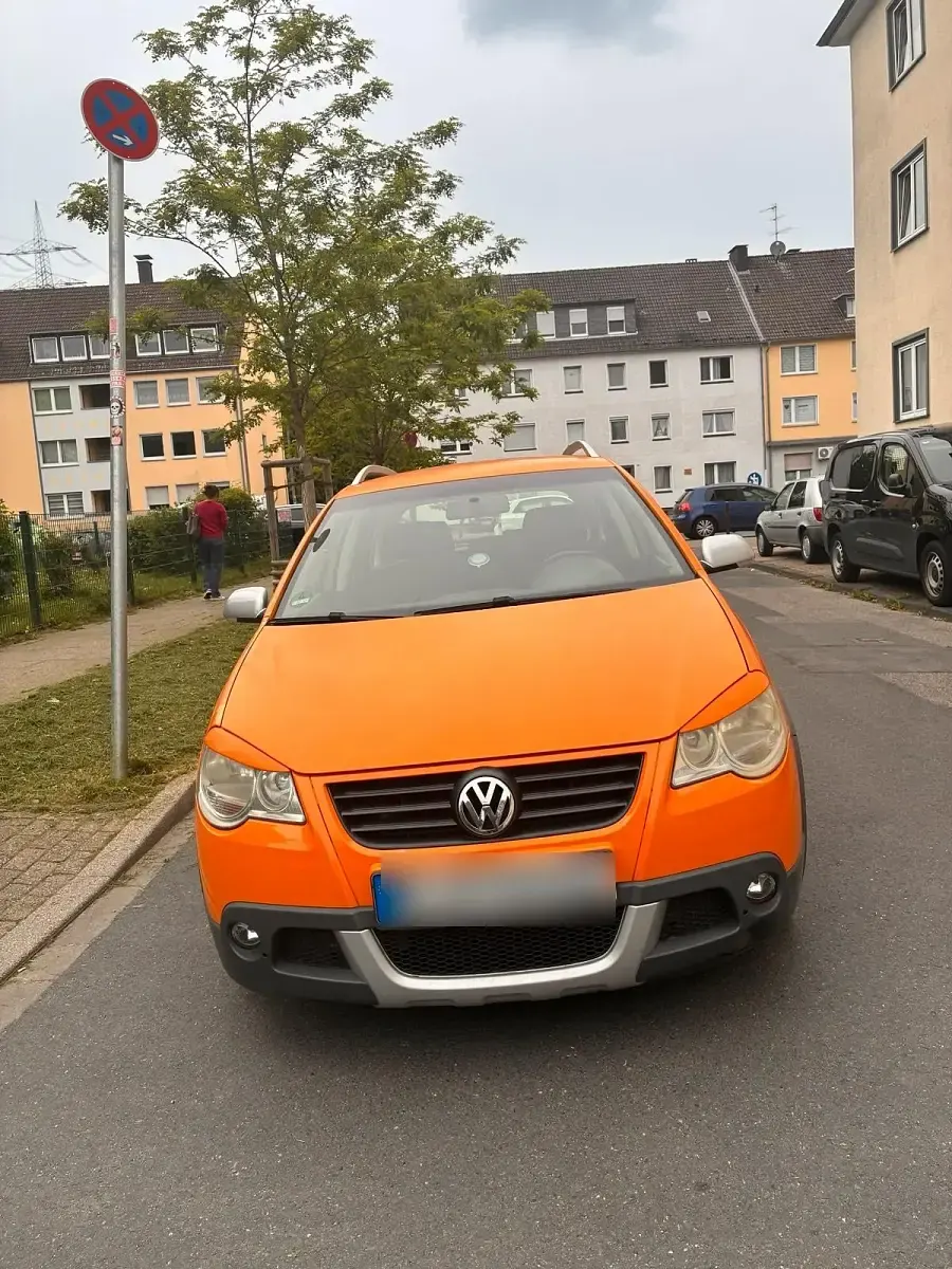 Gebraucht VW Polo Cross 80 PS (58 kW) 2007 Orange Kleinwagen