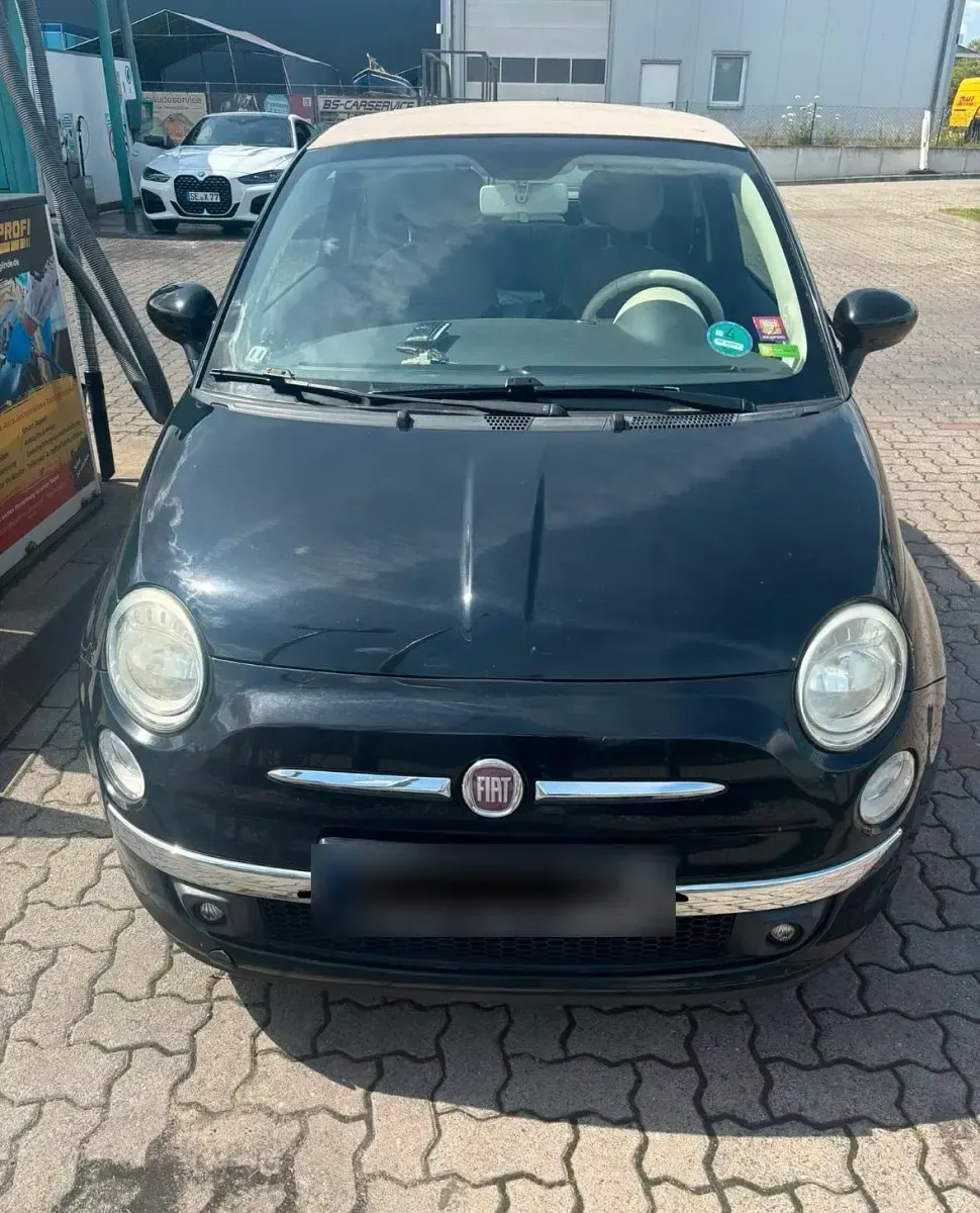 Gebraucht Fiat 500 69 PS (50 kW) 2010 Schwarz Cabrio