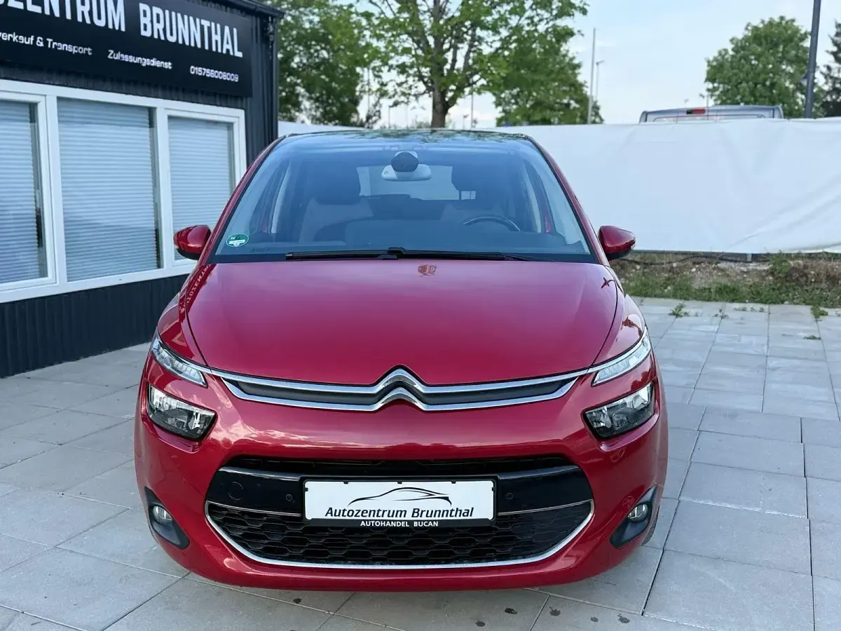 Gebraucht Citroën C4 SpaceTourer SELECTION 120 PS (88 kW) 2015 Rot Van / Kleinbus