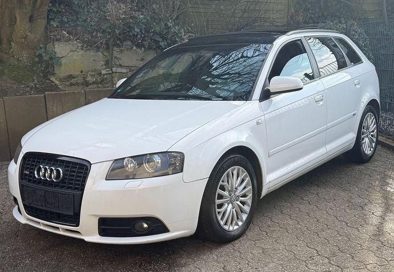 Gebraucht Audi A3 S-Line 170 PS (125 kW) 2008 Weiß Kleinwagen