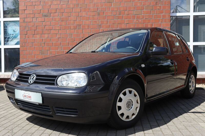 Schwarz Gebraucht 1999 VW Golf IV Trendline Kleinwagen | 990 € (Superpreis) - Bild 1/4