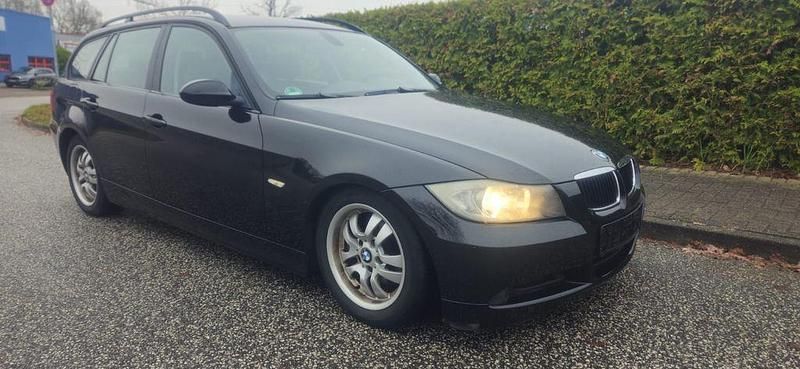 Schwarz Gebraucht 2006 BMW 320 Sport Line Kombi | 1.990 € (Superpreis) - Bild 1/4
