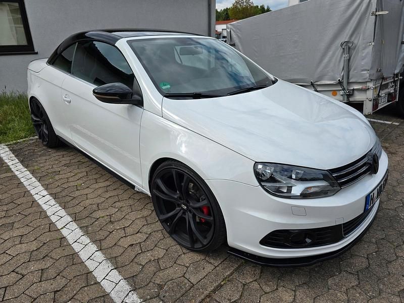 Weiß Gebraucht 2014 VW Eos Cabrio | 14.900 € (Teuer) - Bild 1/4