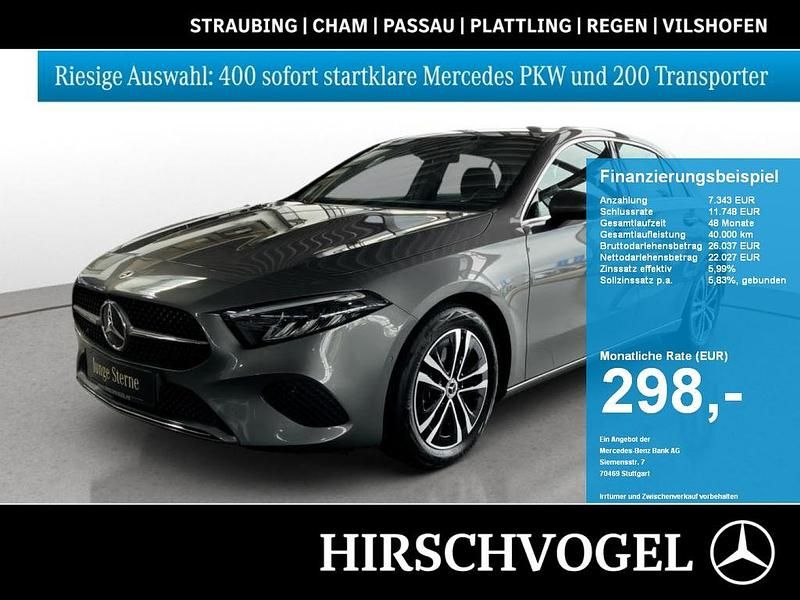 Metalliclack mountaingrau Gebraucht 2024 Mercedes A180 Progressive Limousine | 27.190 € (Guter Preis) - Bild 1/4
