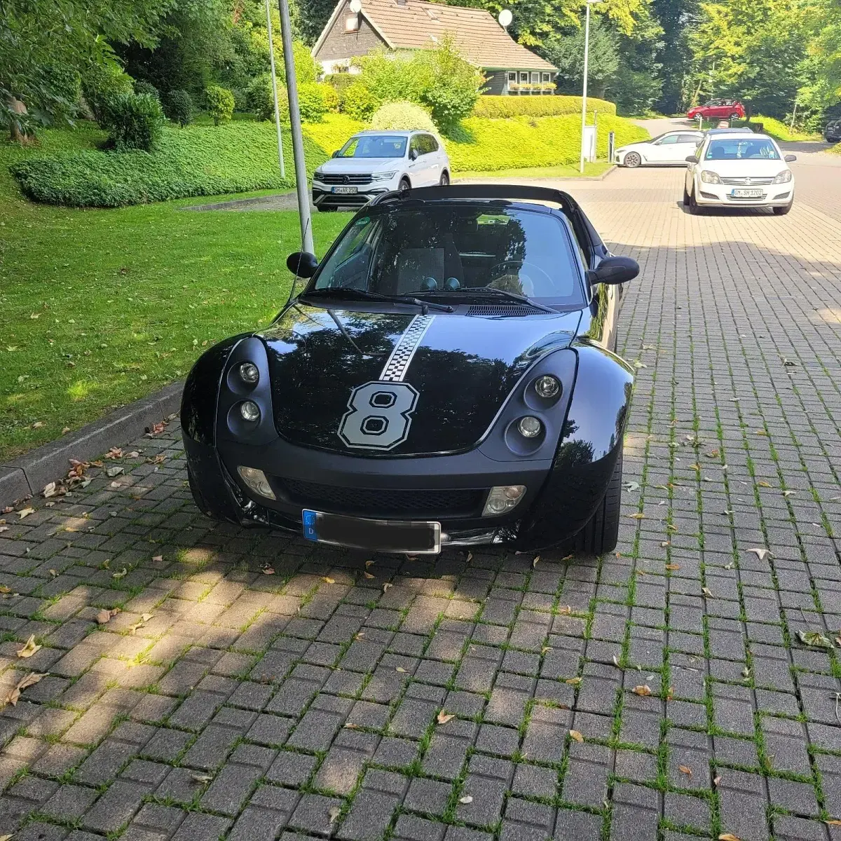 Używany Smart Roadster 82 KM (60 kW) 2003 Czarny Kabriolet