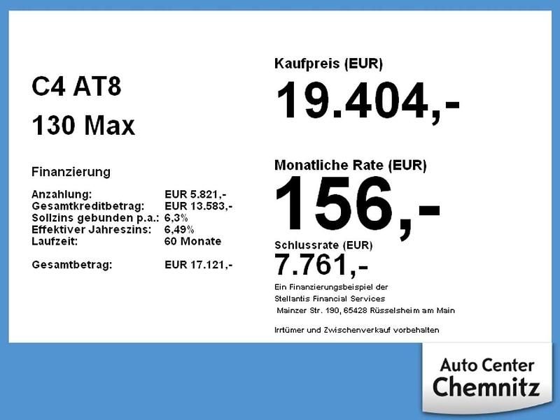 Gebraucht Citroën C4 131 PS (96 kW) 2023 Schwarz Limousine