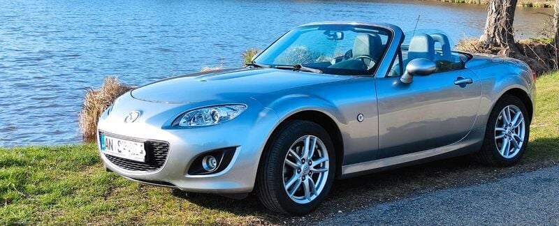 Silber Gebraucht 2010 Mazda MX5 Center-Line Cabrio | 9.300 € (Guter Preis) - Bild 1/4
