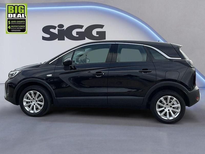Gebraucht Opel Crossland Elegance 131 PS (96 kW) 2022 Diamant schwarz/karbon schwarz SUV