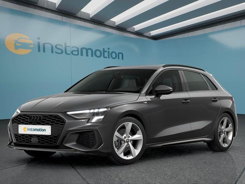 Grau Gebraucht 2022 Audi A3 Limousine | 28.699 € - Bild 1/4