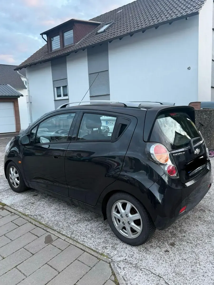 Gebraucht Chevrolet Spark LS 82 PS (60 kW) 2011 Schwarz Kleinwagen