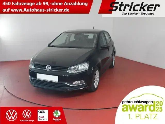 Schwarz Gebraucht 2017 VW Polo Comfortline Limousine | 9.449 € (Superpreis) - Bild 1/4