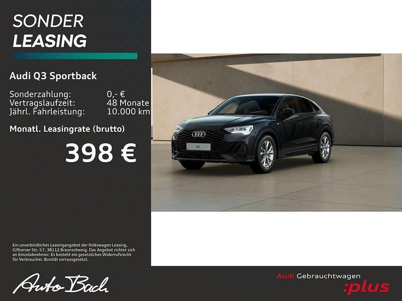 Gebraucht Audi Q3 S-Line 150 PS (110 kW) 2025 Mythosschwarz metallic SUV