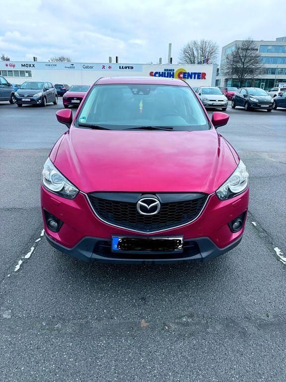 Gebraucht Mazda CX-5 Exclusive-Line 150 PS (110 kW) 2015 Rot SUV