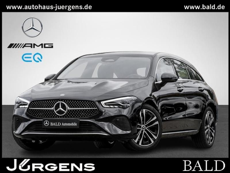 Metalliclack kosmosschwarz Gebraucht 2024 Mercedes CLA180 Shooting Brake Progressive Kombi | 30.630 € - Bild 1/4