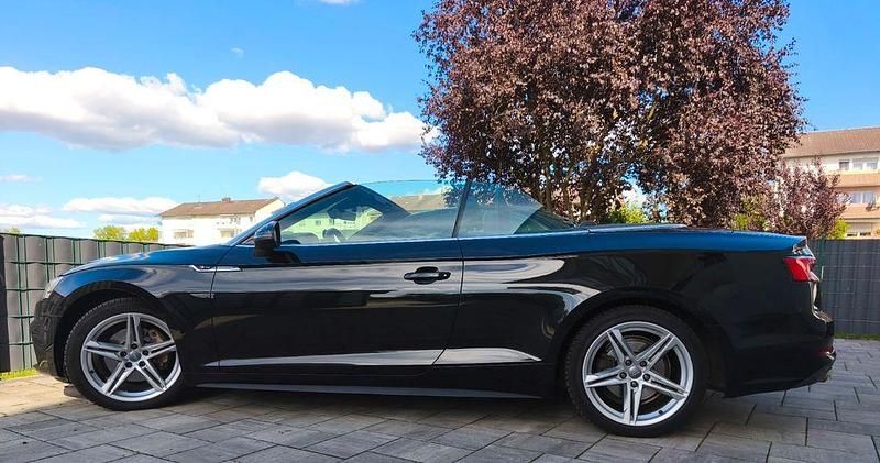 Schwarz Gebraucht 2017 Audi A5 Cabriolet Ambiente Cabrio | 20.900 € - Bild 1/4