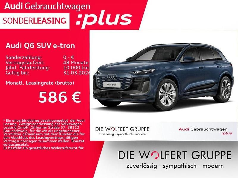Gebraucht Audi Q6 e-tron S-Line 225 kW (306 PS) 2025 Blau SUV