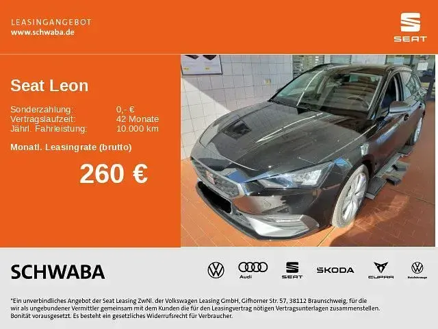 Gebraucht Seat Leon FR 150 PS (110 kW) 2022 Schwarz Limousine
