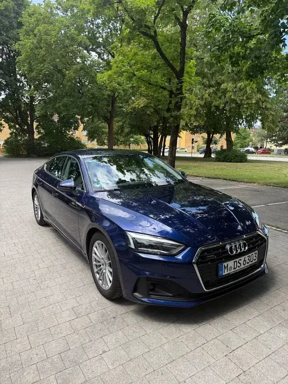 Gebraucht Audi A5 Sportback 231 PS (169 kW) 2020 Blau Kleinwagen