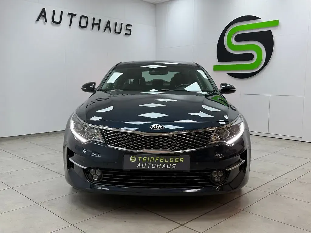 Gebraucht Kia Optima Vision 141 PS (103 kW) 2016 Blau Limousine
