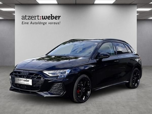 Schwarz (mythosschwarz) Neu 2025 Audi A3 e-tron S-Line Kleinwagen | 57.635 € - Bild 1/4
