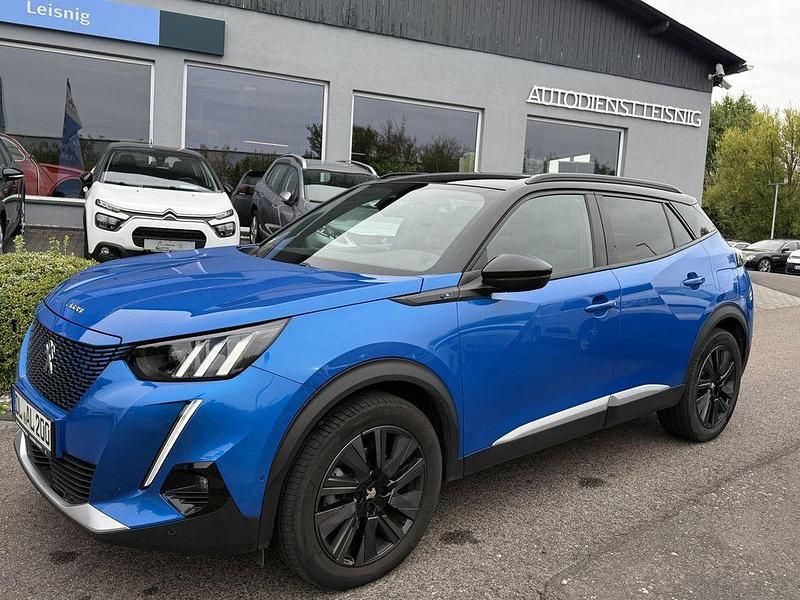 Gebraucht Peugeot e-2008 GT 100 kW (136 PS) 2021 Vertigoblau SUV
