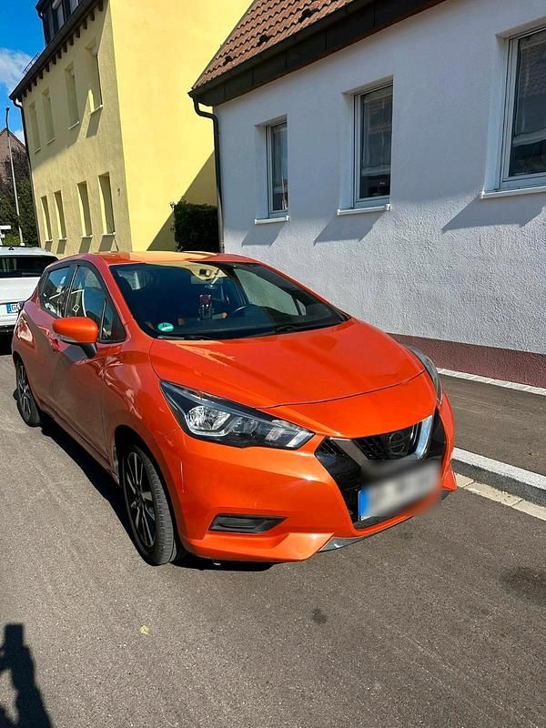 Orange Gebraucht 2017 Nissan Micra Kleinwagen | 8.900 € (Guter Preis) - Bild 1/4