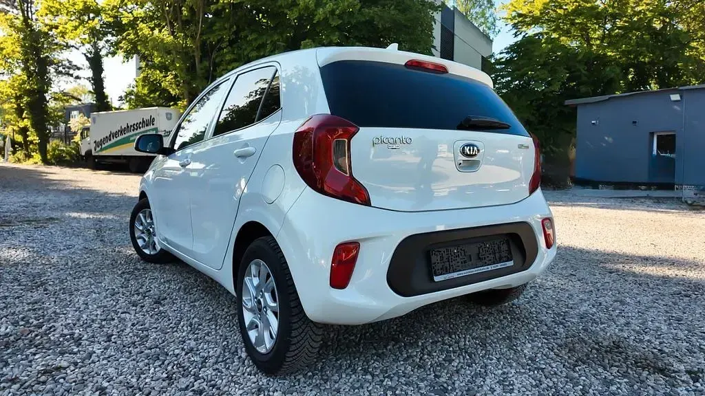 Gebraucht Kia Picanto DREAM-TEAM Edition 76 PS (55 kW) 2020 Weiß Kleinwagen