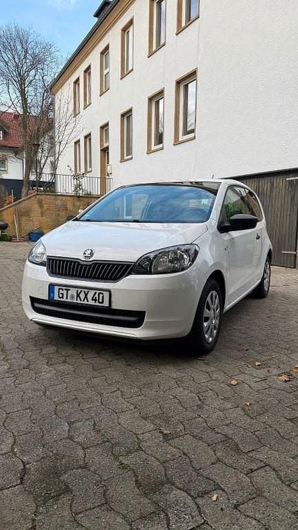 Weiß Gebraucht 2014 Skoda Citigo Style Kleinwagen | 3.850 € (Guter Preis) - Bild 1/4