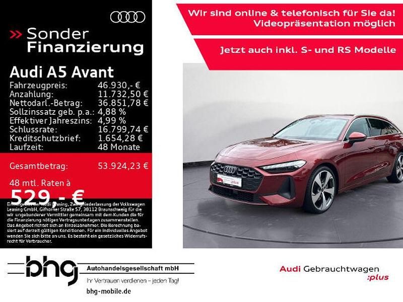 Rot Gebraucht 2025 Audi A5 Ambiente Coupé | 46.930 € (Guter Preis) - Bild 1/4