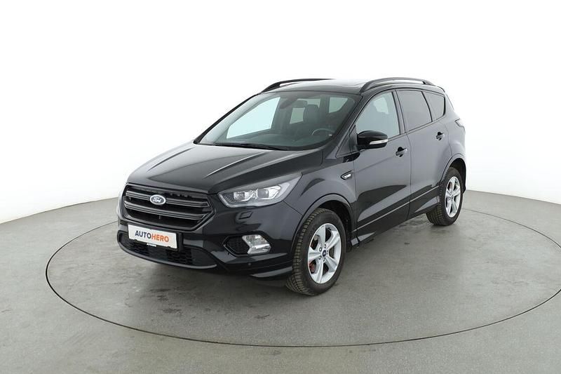 Schwarz Gebraucht 2019 Ford Kuga ST-Line SUV | 19.130 € (Etwas zu teuer) - Bild 1/3