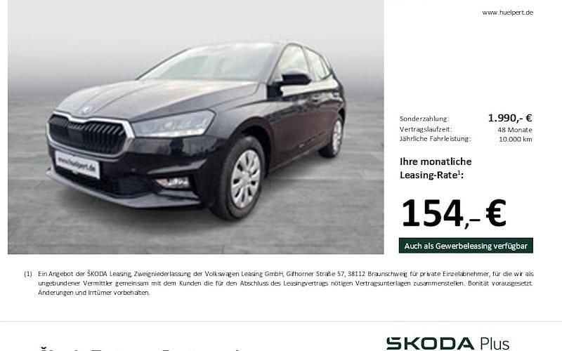 Gebraucht Skoda Fabia Selection 95 PS (69 kW) 2025 Schwarz Limousine