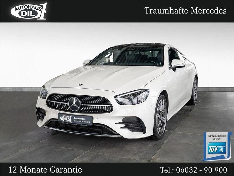 Gebraucht Mercedes E220 AMG 194 PS (142 kW) 2020 Diamantweiss  metalliclack Coupé