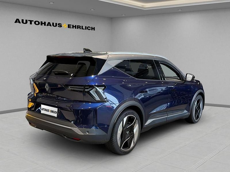 Neu Renault Scenic E-Tech Iconic 160 kW (218 PS) 2025 Blau rre + grau kqg SUV