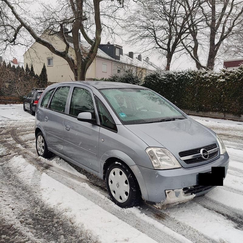 Gebraucht Opel Meriva 90 PS (66 kW) 2005 Silber Van / Kleinbus