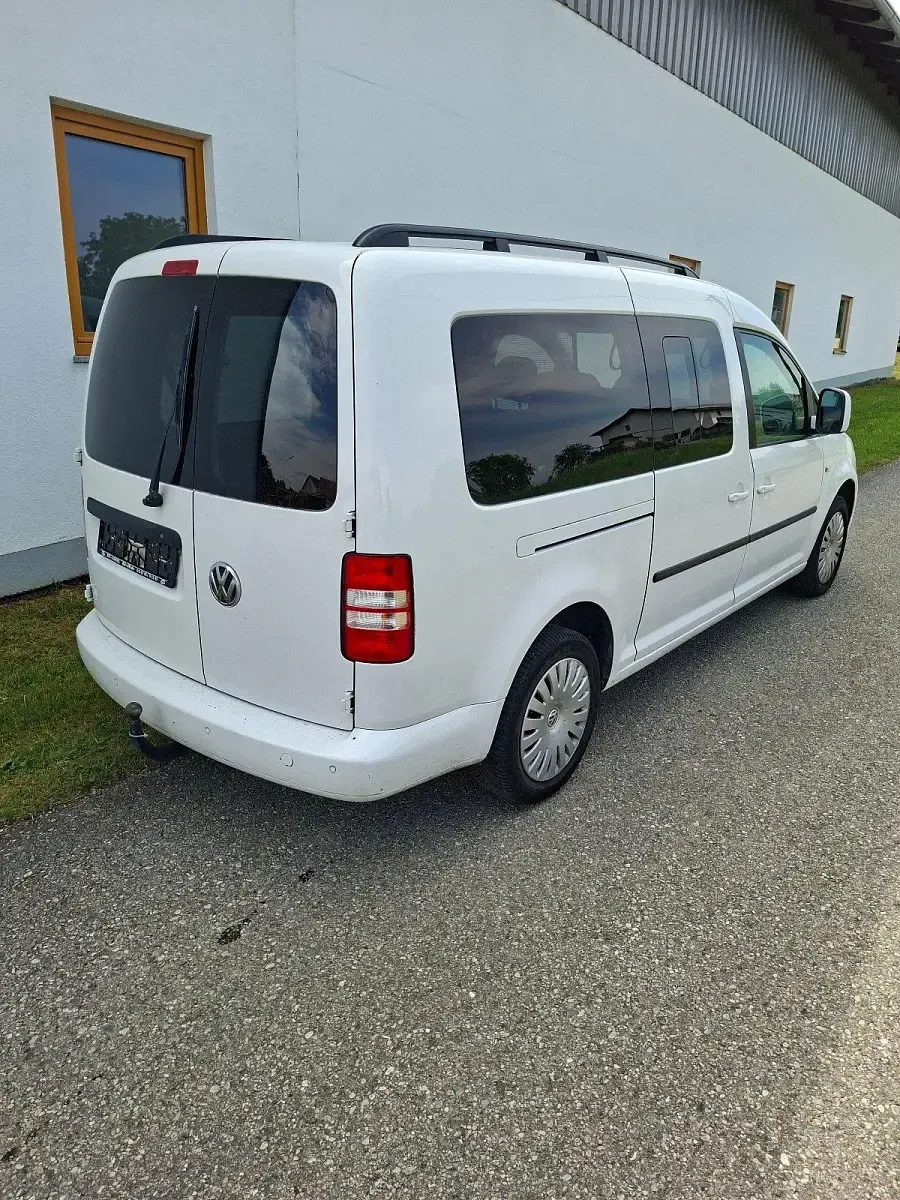 Gebraucht VW Caddy Maxi Life 170 PS (125 kW) 2015 Weiß Van / Kleinbus